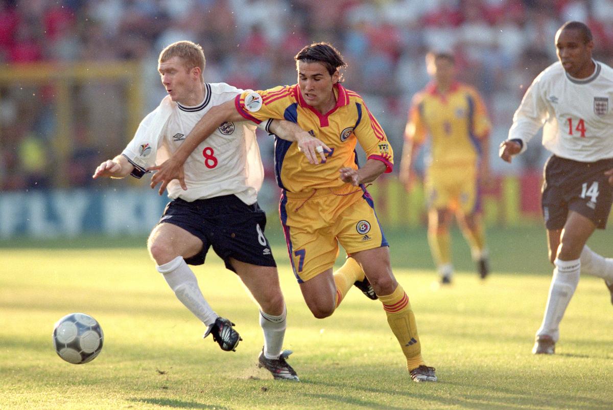 Adrian Mutu și Cristi Chivu