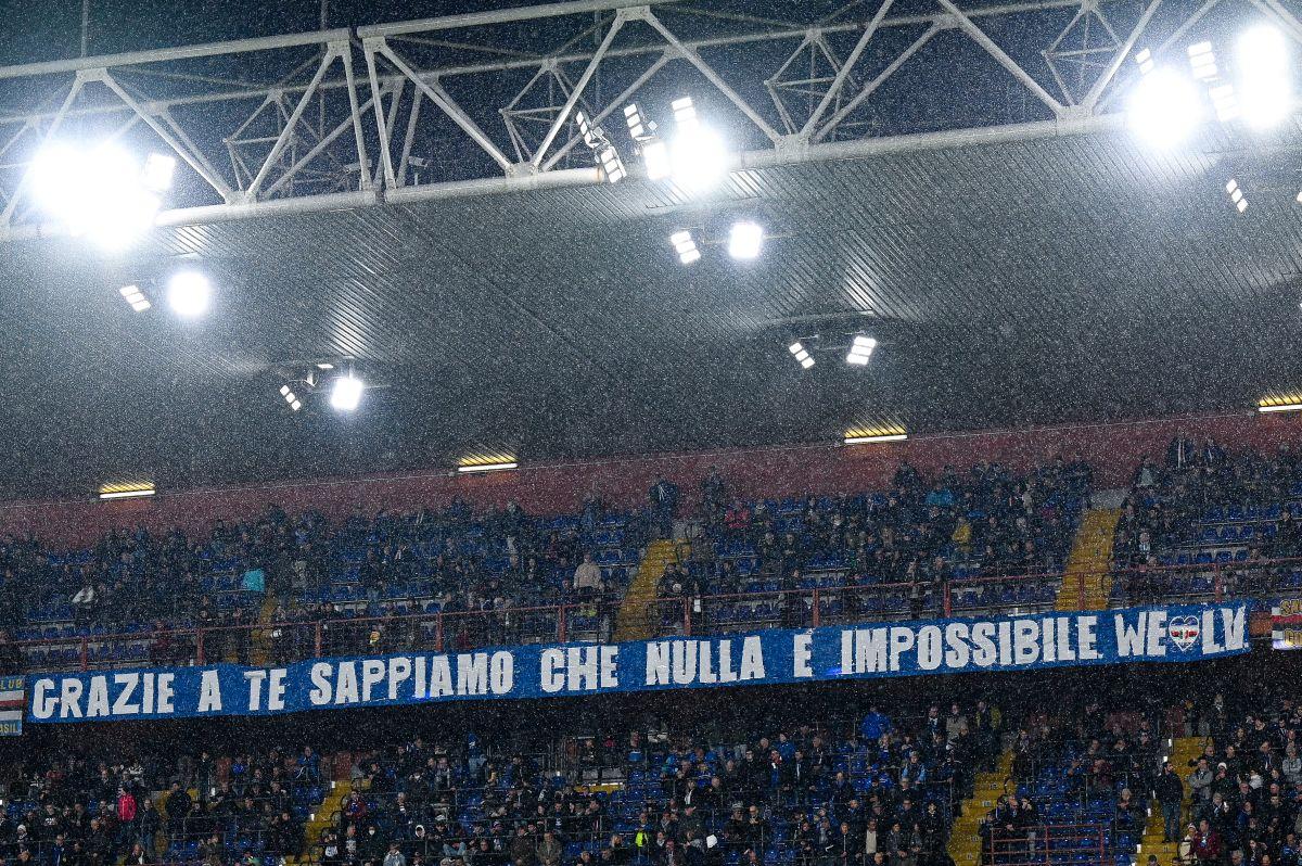 Un stadion în lacrimi pentru idolul Gianluca Vialli » 10 imagini emoționante înainte de Sampdoria - Napoli