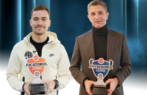 Premianți de Sărbători » Darius Olaru a fost ales „Jucătorul lunii decembrie”, iar Răzvan Lucescu - „Antrenorul lunii decembrie”!