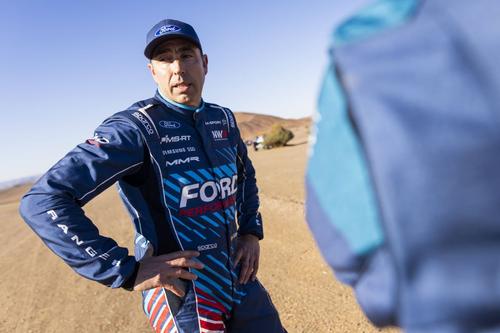 Nani Roma înainte de startul Raliului Dakar 2024 Foto Imago