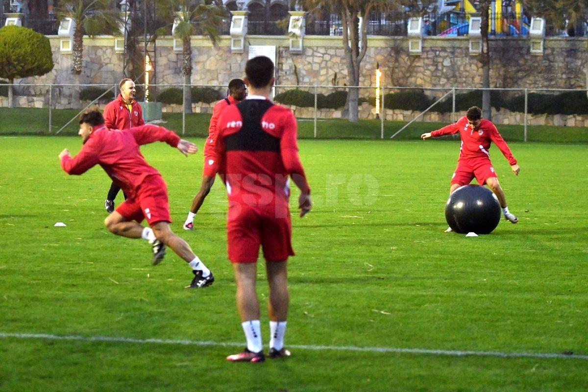 FOTO Antrenament Dinamo în Antalya 08.01.2024