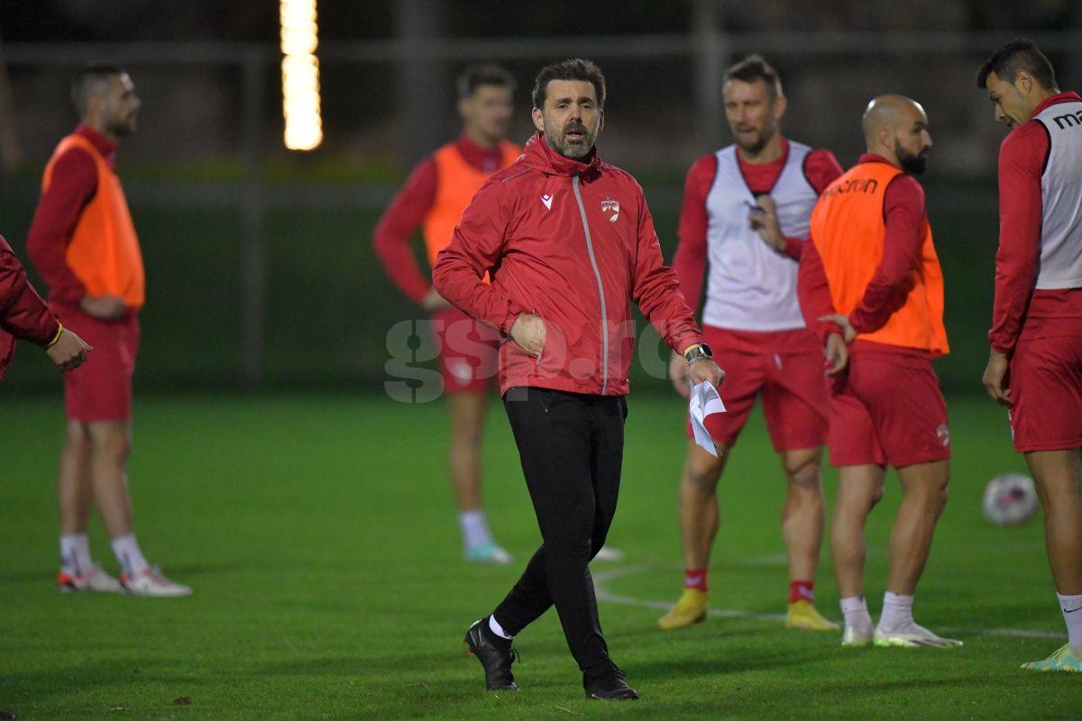 FOTO Antrenament Dinamo în Antalya 08.01.2024