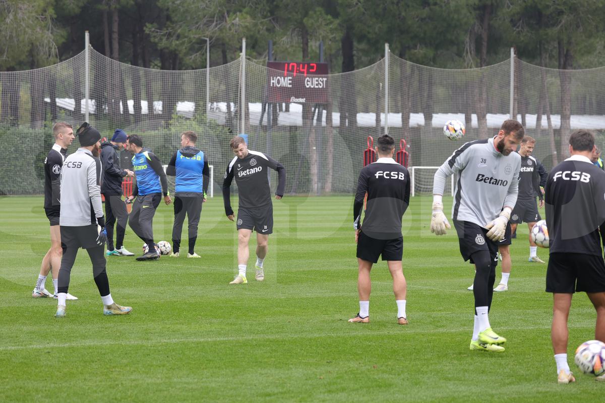 Antrenament FCSB 8 ianuarie 2025