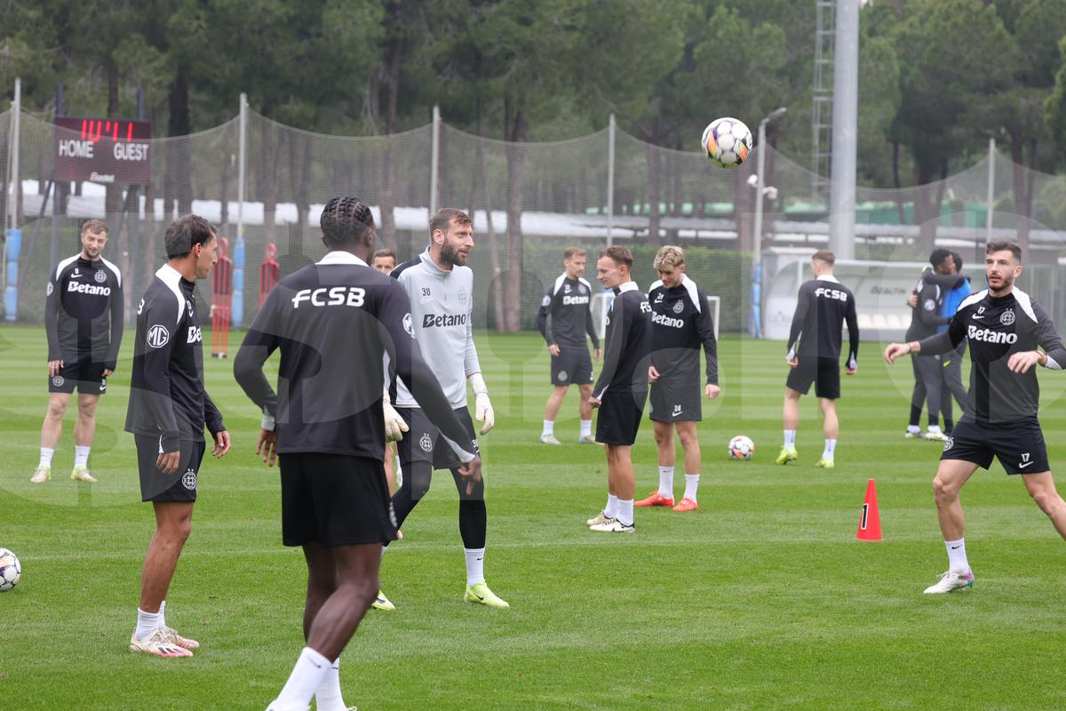 Antrenament FCSB 8 ianuarie 2025