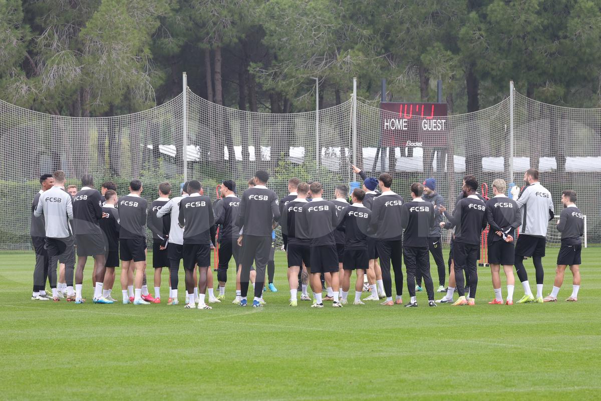 Antrenament FCSB 8 ianuarie 2025