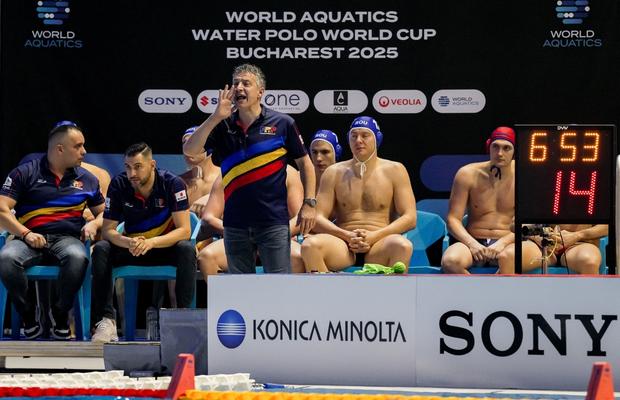 Naționala masculină de polo a României a pierdut și al doilea meci, cu Japonia, în bazinul de la Otopeni în cadrul Cupei Mondiale