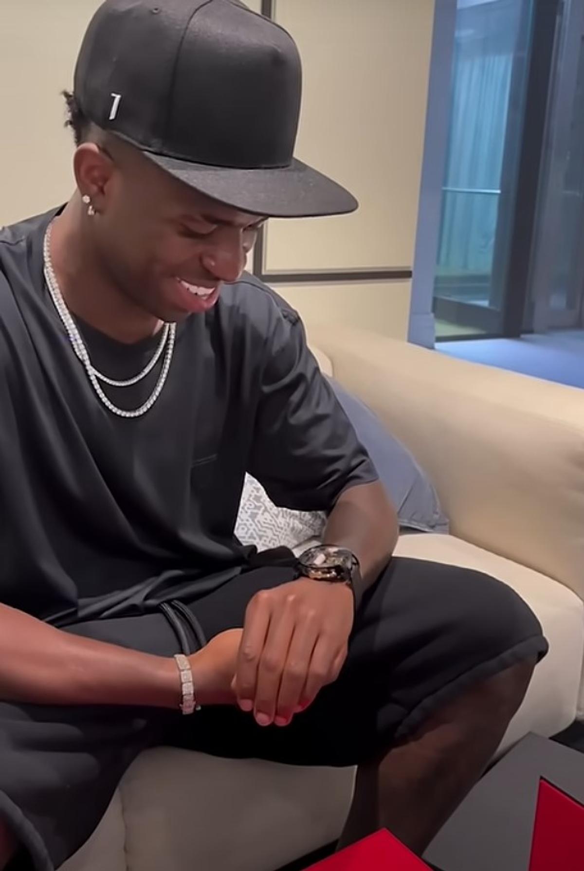 Ceasul de jumătate de milion comandat de Vinicius Junior