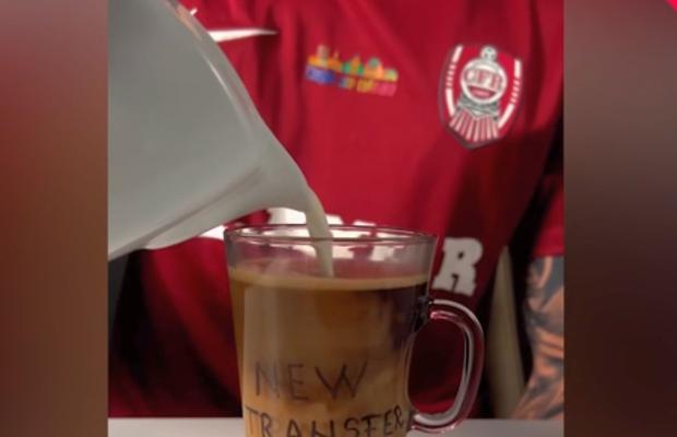 „Bună dimineața la cafeluță” » CFR Cluj și-a prezentat noul transfer: „Cluburile au ajuns la un acord”