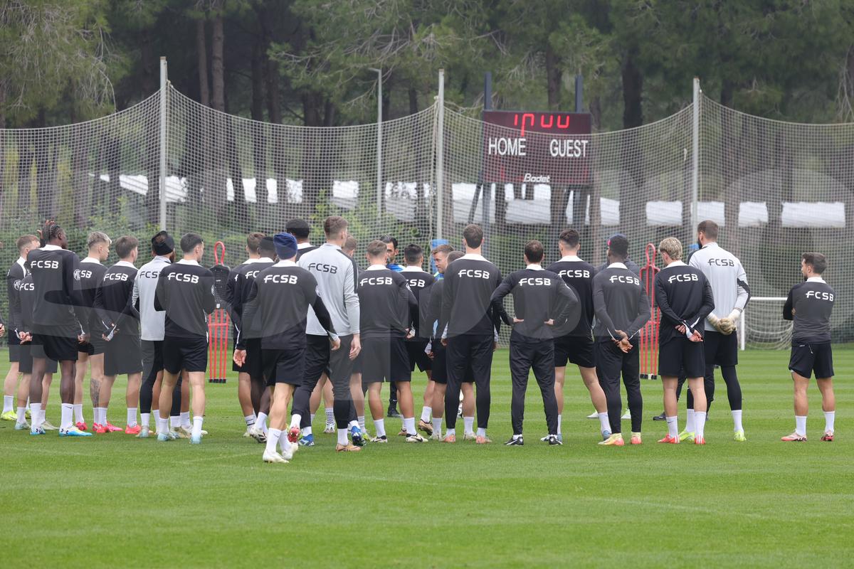 Antrenament FCSB 8 ianuarie 2025