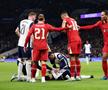 Scene tulburătoare în Tottenham - Liverpool: 9 minute de întrerupere, după ce colegul lui Drăgușin s-a prăbușit pe gazon