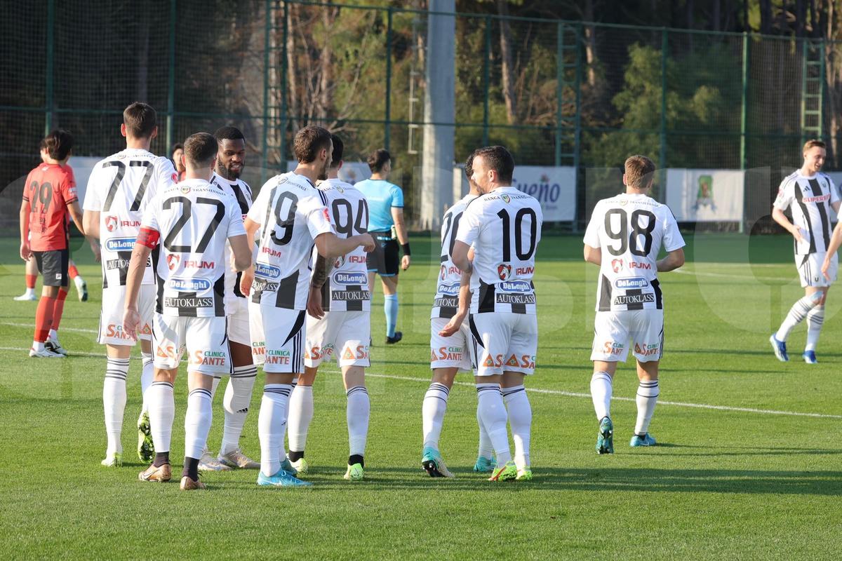 Imagini de la meciul amical U Cluj - Gangwon FC, 8 ianuarie 2025