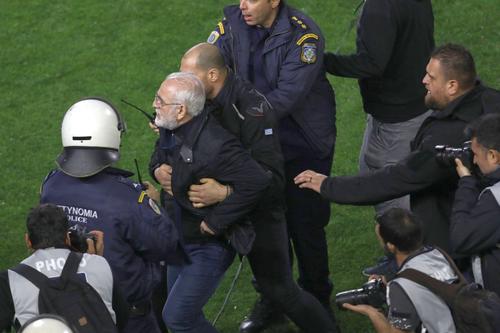 Giannis Anestis a văzut de pe teren momentul în care Ivan Savvidis a intrat cu pistolul pe gazon la PAOK - AEK Atena