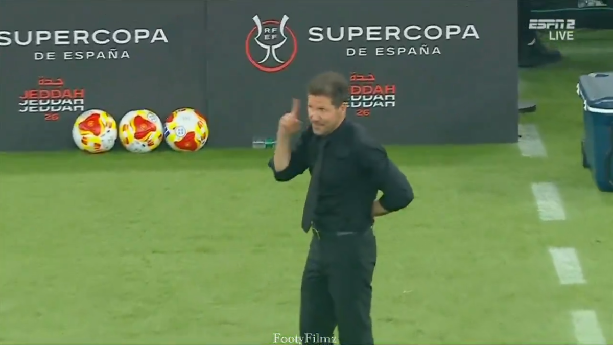 Diego Simeone l-a atacat frontal pe Vinicius, în timpul meciului: „Asta îți va face Florentino, ține minte!”