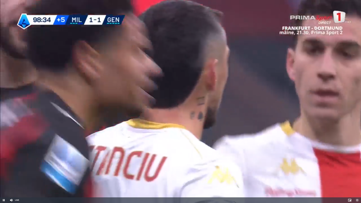 Stanciu a ratat un penalty în Milan - Genoa
