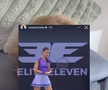 Ținuta de la New Balance purată de Sorana Cîrstea, una din preferatele Dariei Gavrilova / foto: Facebook Daria Gavrilova