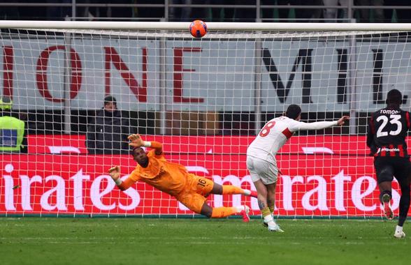 Scene incredibile în AC Milan - Genoa: Nicolae Stanciu a avut victoria în gheată, dar a bătut LAMENTABIL penalty-ul din minutul 90+9!