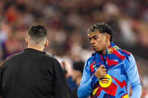 Lamine Yamal a început pe bancă meciul cu Athletic Bilbao din Supercupa Spaniei / Foto: Imago