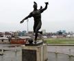 Statuia regretatului Cătălin Hîldan / FOTO: Andrei Furnigă (GSP)