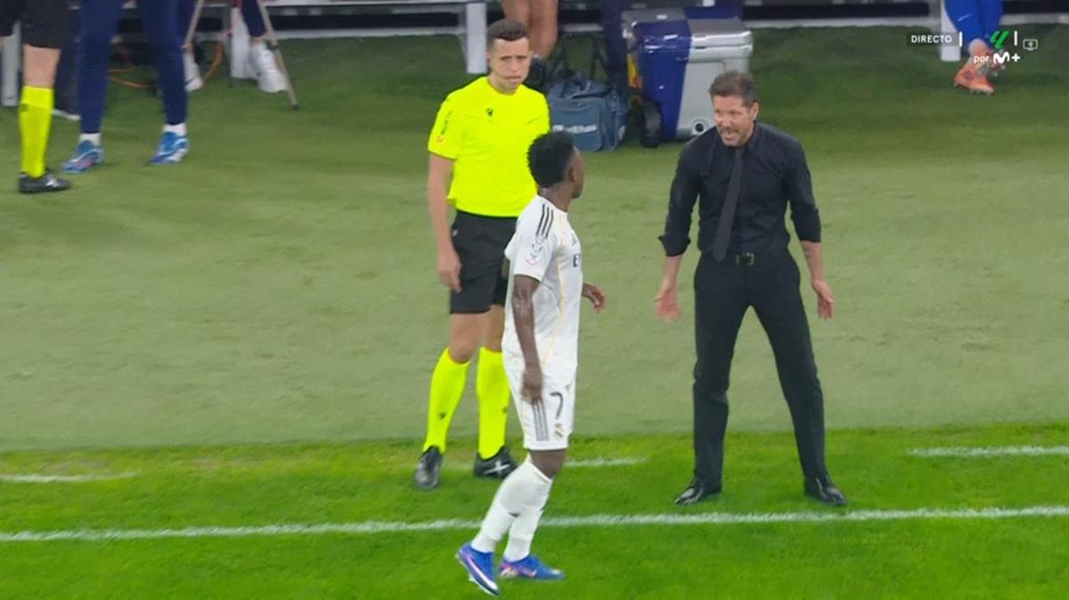 Conflictul dintre Diego Simeone și Vinicius