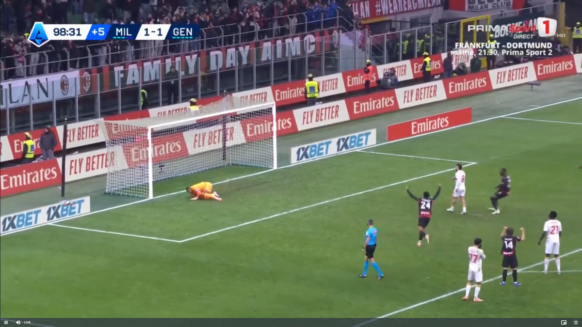 Stanciu a ratat un penalty în Milan - Genoa