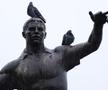 Statuia regretatului Cătălin Hîldan / FOTO: Andrei Furnigă (GSP)