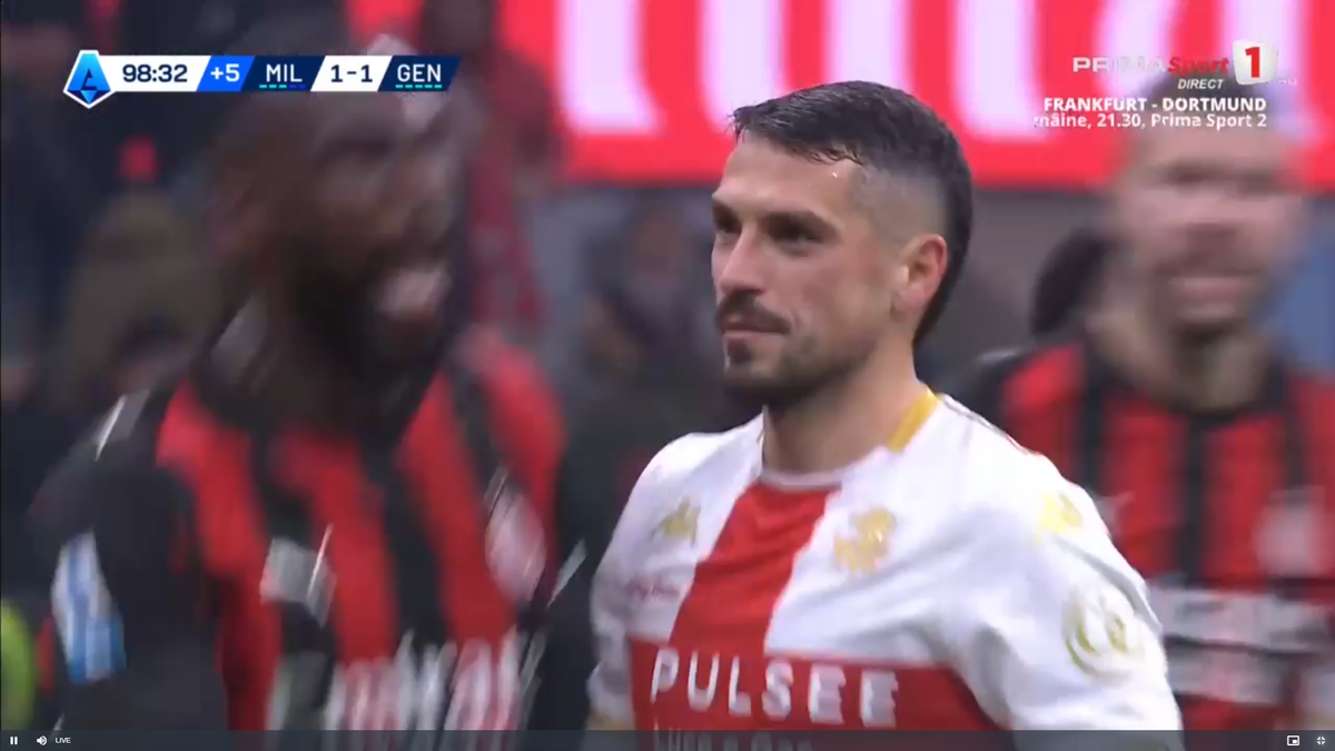 Stanciu a ratat un penalty în Milan - Genoa