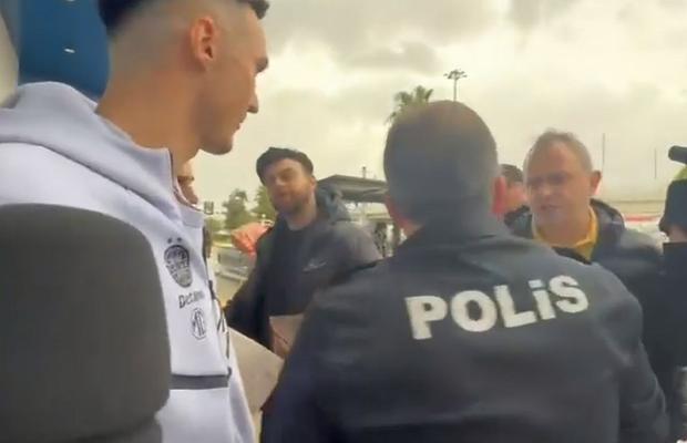 Scandal la plecarea lui Șut din Antalya! Ce a apucat să spună fotbalistul, în timp ce un reporter român era bruscat de polițiști
