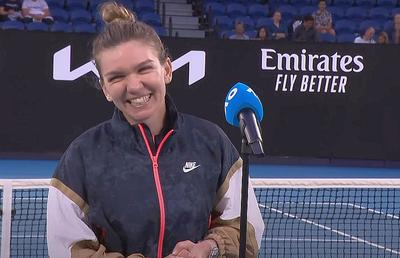 VIDEO Simona Halep îi cucerește pe fanii de la Australian Open: „Da, puteți să îmi spuneți așa”