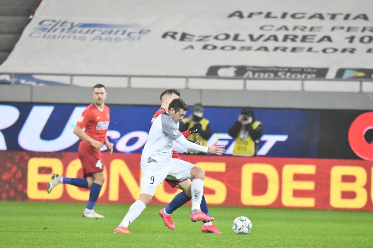 FOTO FCSB - ACADEMICA CLINCENI 07.02.2021