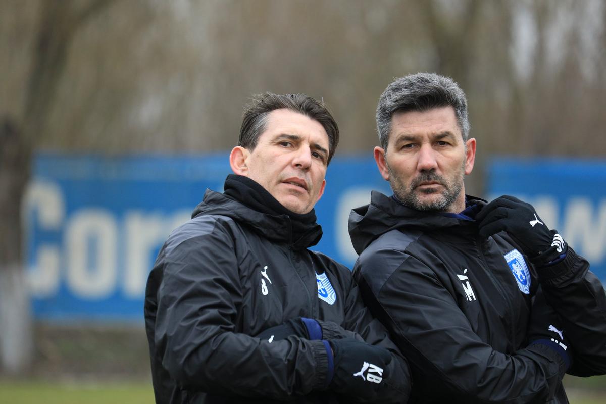 FOTO Craiova, primul antrenament sub comanda lui Marinos Ouzounidis