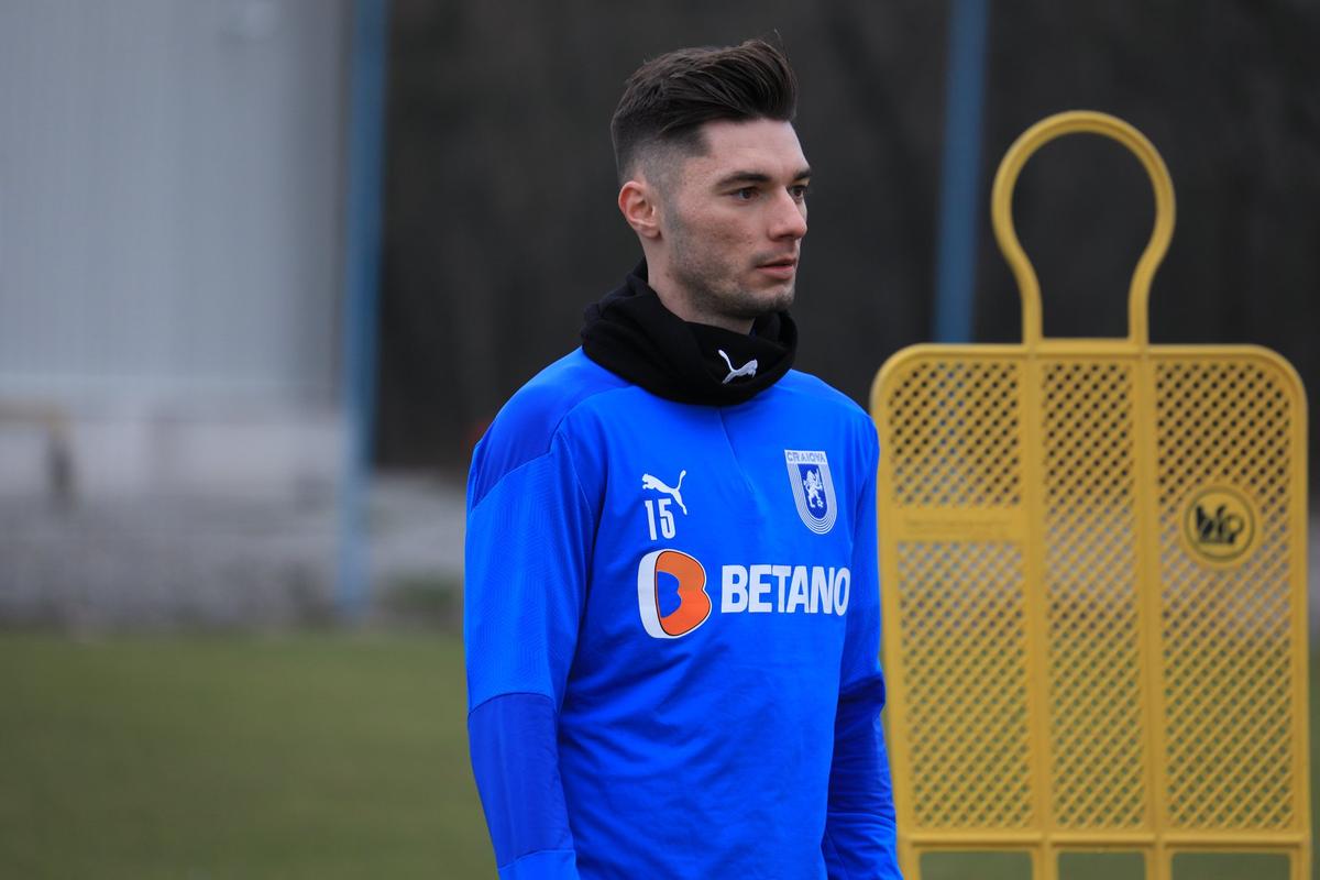 Un fost internațional cu meciuri în Liga Campionilor, secundul lui Marinos Ouzounidis la CS Universitatea Craiova