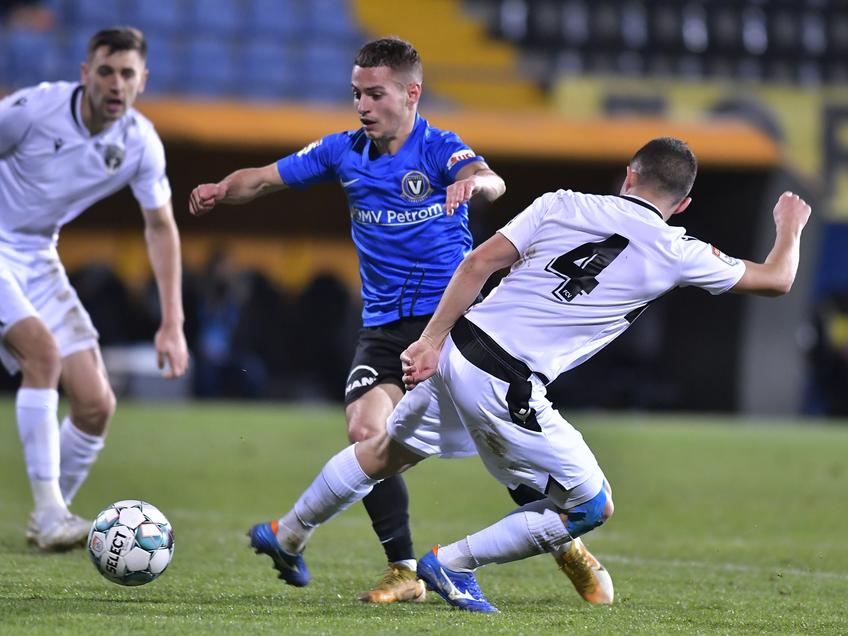 Viitorul - FC Voluntari 0-1 / Sursă foto: fcviitorul.ro
