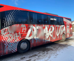 Autocarul celor de la UTA a fost vandalizat la Cluj