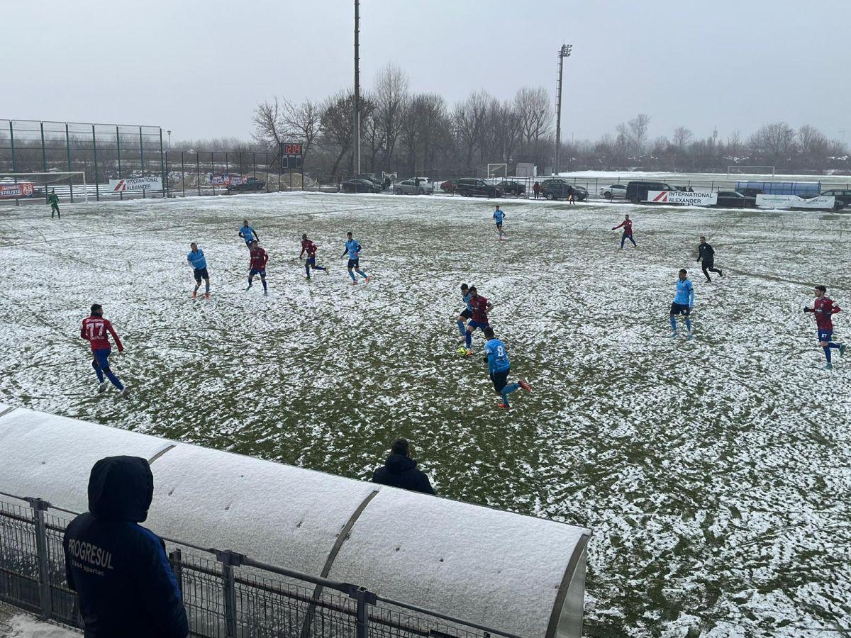 CSA Steaua - Progresul Spartac, amical în Ghencea