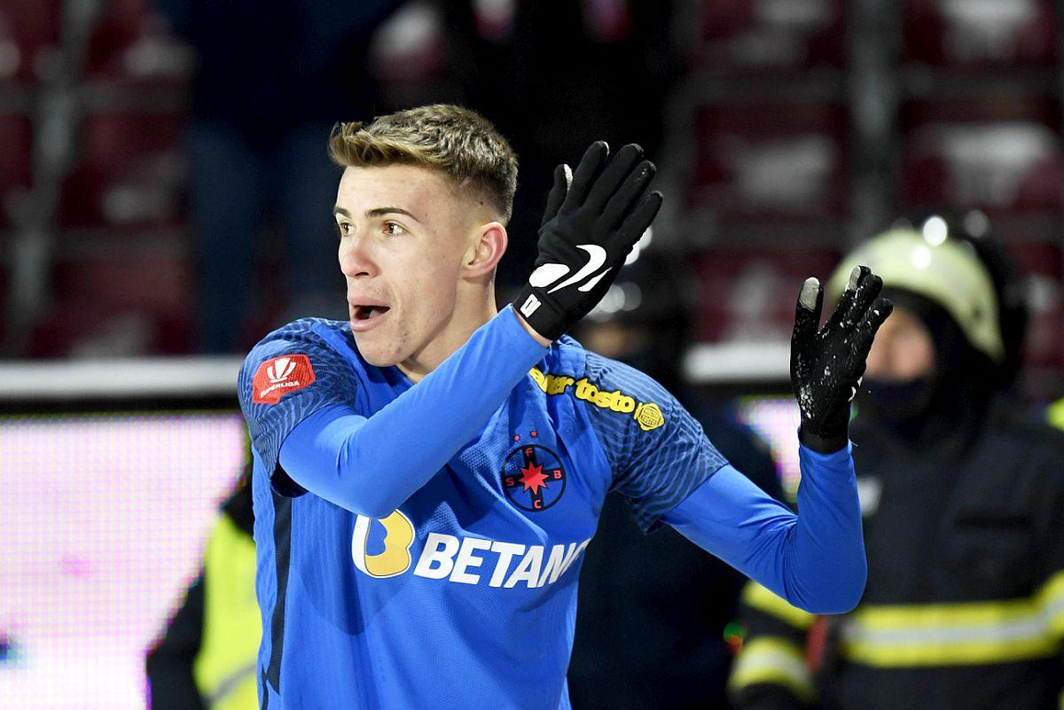Octavian Popescu, galben în CFR Cluj - FCSB