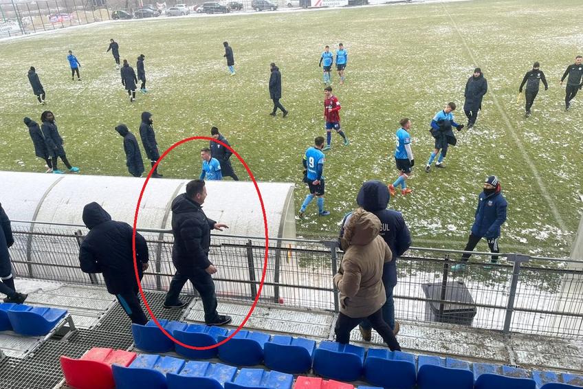 Narcis Răducan, la meciul Stelei cu Progresul Spartac // foto: Andrei Petrescu, GSP
