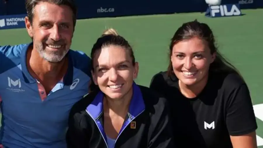 Patrick Mouratoglou, Simona Halep și fizioterapeuta Candice Gohier Firicel Tomai, fostul antrenor al Simonei Halep, despre responsabilitatea asumată de Mouratoglou: „Acest lucru nu cred că ajută prea mult”