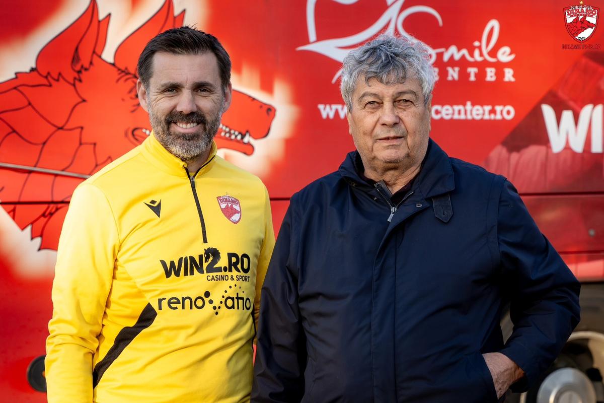 Tot mai aproape » Primele imagini cu Mircea Lucescu la antrenamentul lui Dinamo