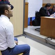 Dani Alves, în sala de judecată/ foto Imago Images