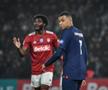 Kylian Mbappe în timpul meciului PSG - Brest 3-1 / Sursa foto: Imago Images
