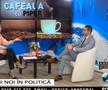 Iulian Călin, invitat la emisiunea „Cafeaua cu piper” / Sursă foto: Captură@ Antena 3 Pitești