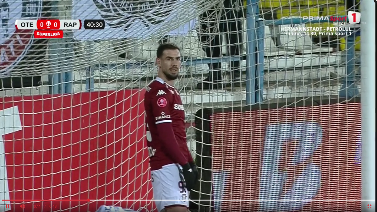 Elvir Koljic s-a făcut de râs în Oțelul - Rapid! » „De acolo e mai greu să ratezi decât să dai gol”