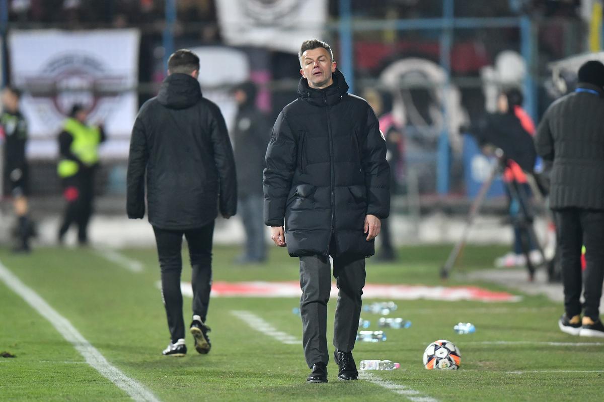Probleme pentru Rapid, după partida de la Galați! Șumudică a pierdut un titular pentru meciul următor