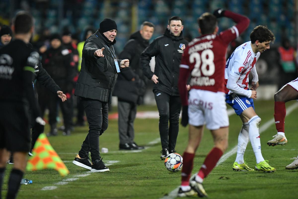 Oțelul - Rapid, în runda #26 din Superliga, 8 februarie