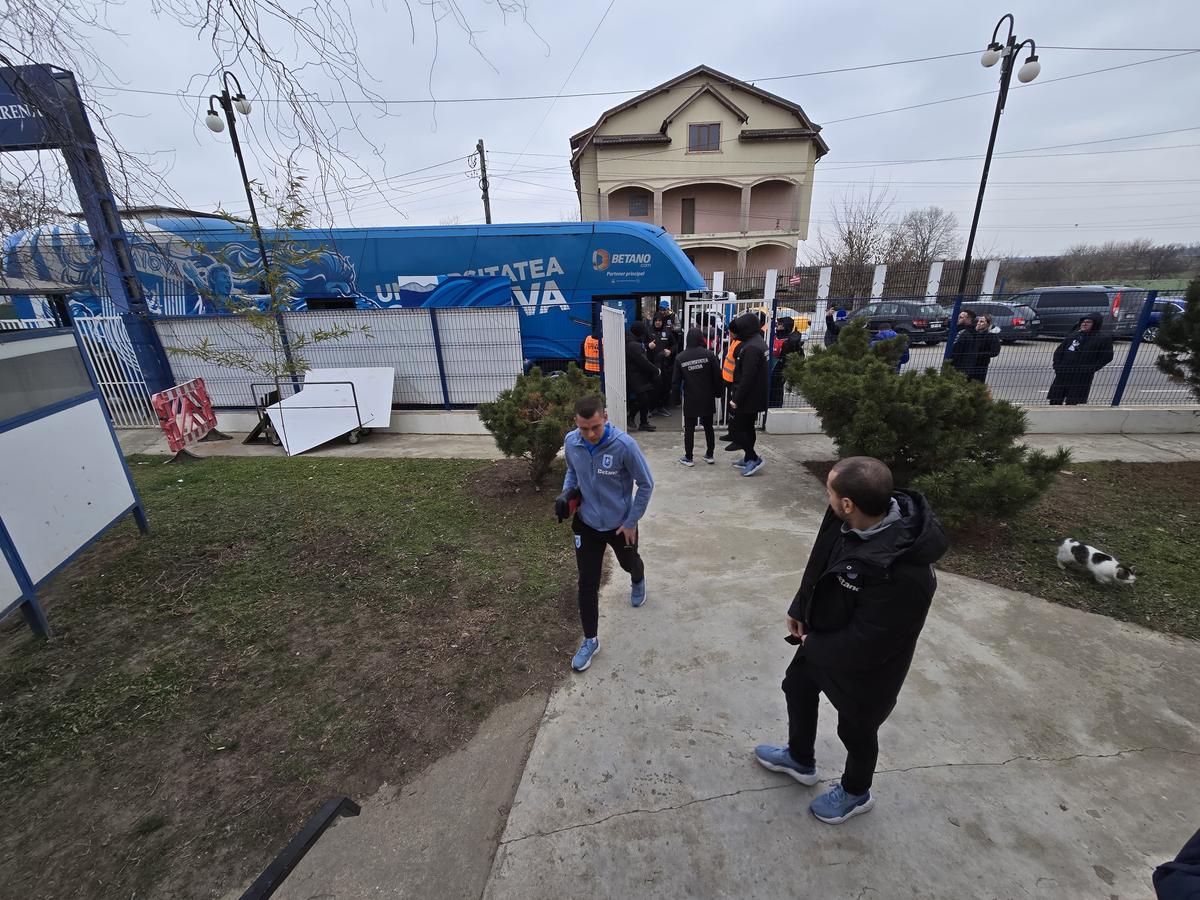 Unirea Slobozia - Universitatea Craiova, imagini dinainte de meci / 8.02.2025