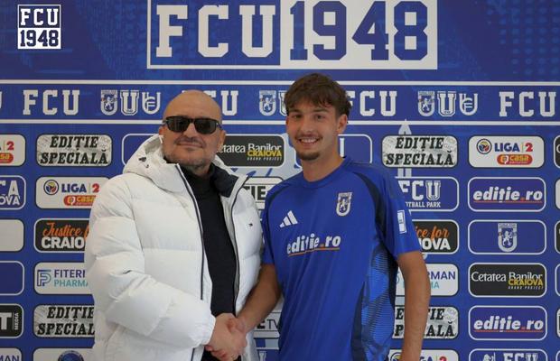 FCU Craiova tocmai a făcut a doua achiziție a iernii: „Bine ai venit!”