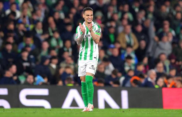 Antony a fost revitalizat de Betis » Brazilianul a marcat un gol superb, dar echipa sa a fost întoarsă de la 2-0