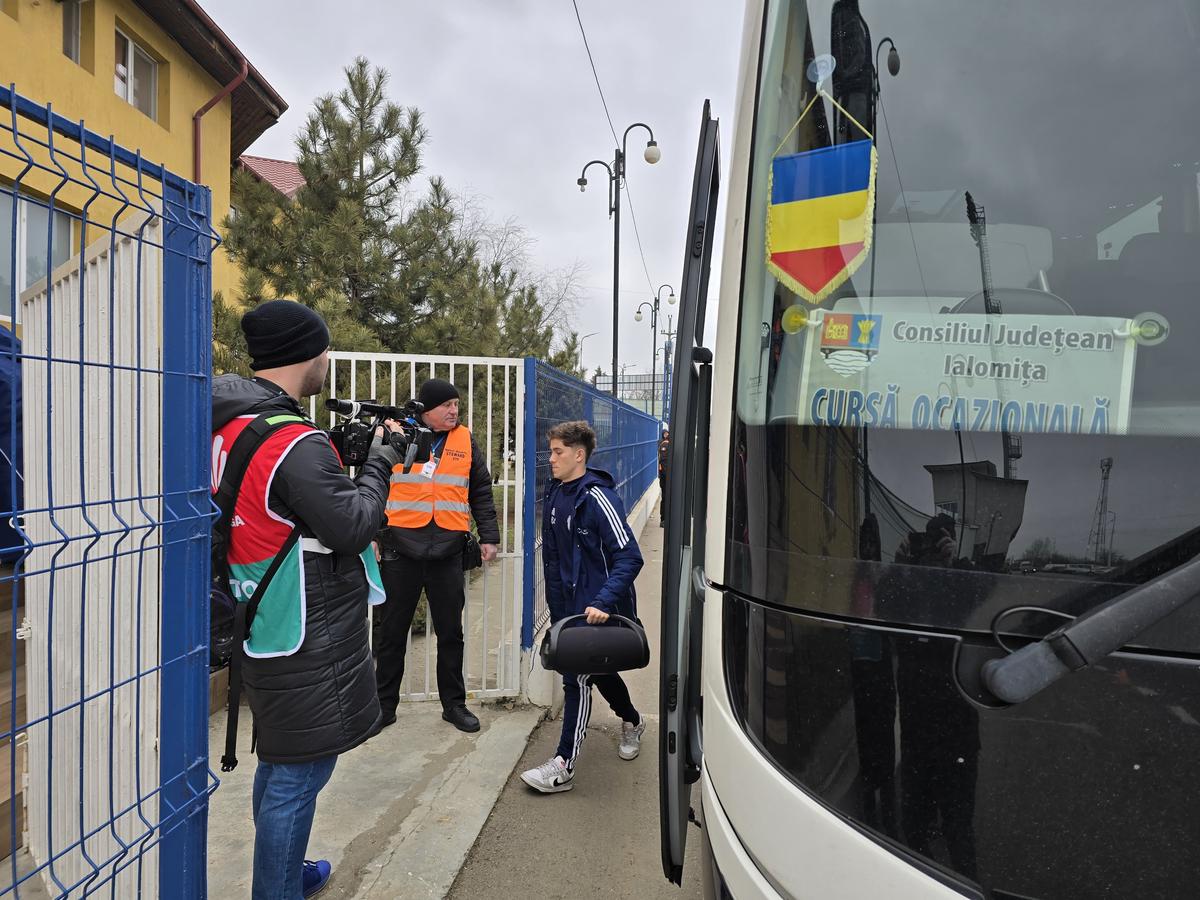 Unirea Slobozia - Universitatea Craiova, imagini dinainte de meci / 8.02.2025
