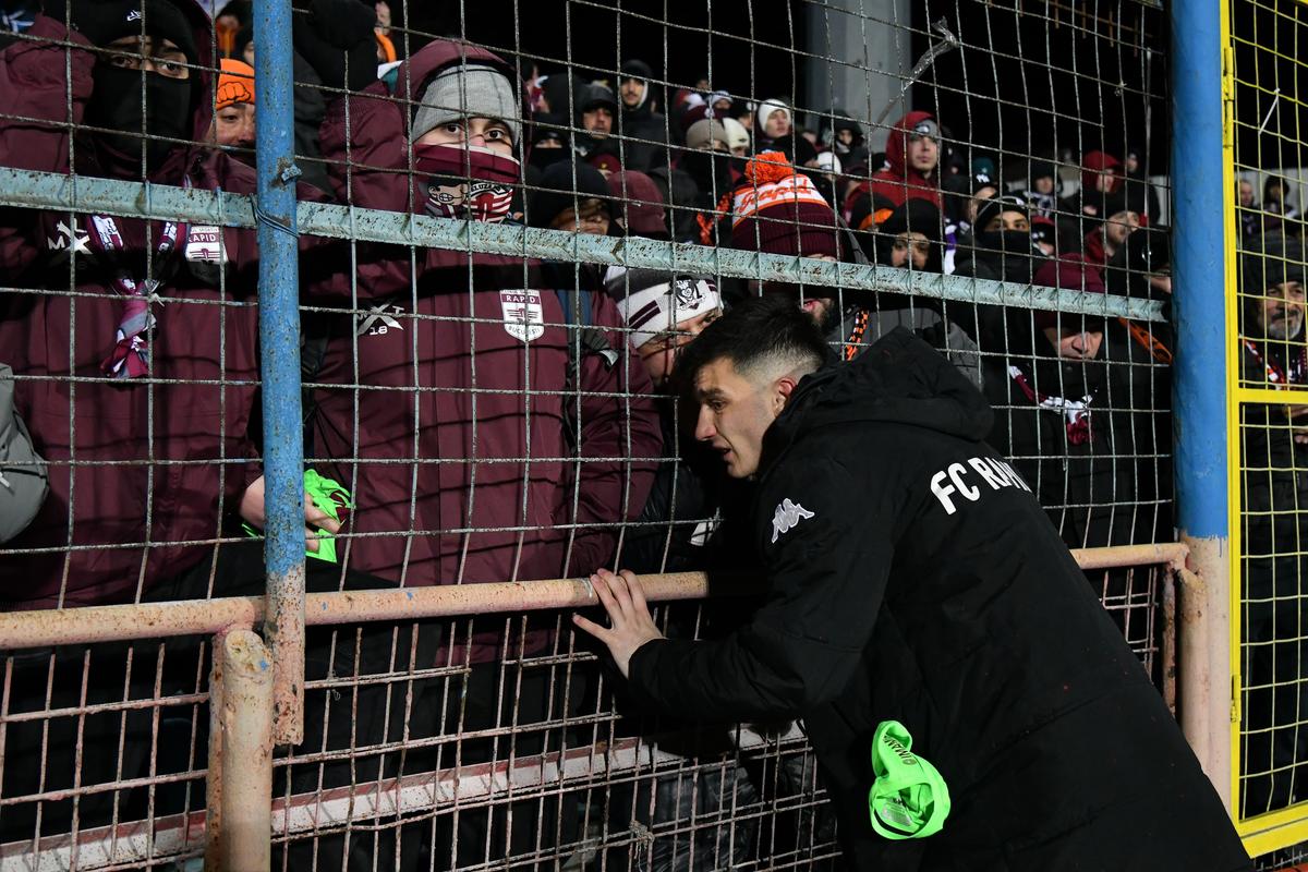 Oțelul - Rapid, festival de ratări uluitoare + Cum arată clasamentul din Superliga