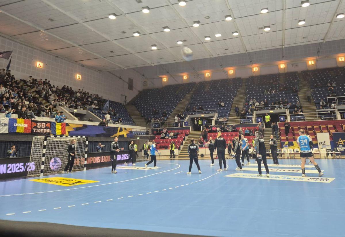 CSM București arată în sfârșit a echipă de Final Four! A năucit liderul Brest, urmează decisivul pentru „sferturi” în Ungaria